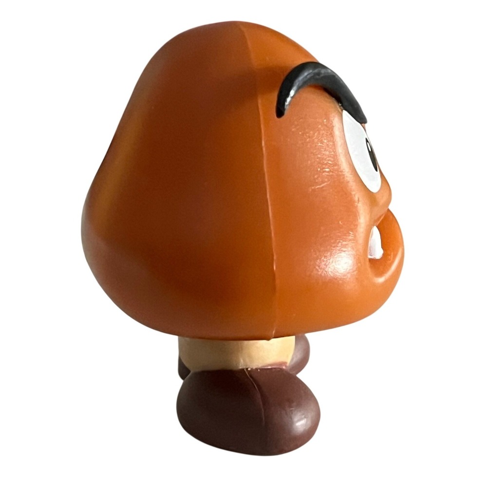 Nintendo 2.5"Super Mario Goomba‎ Mini Figure Brown Toy Video Games - Picture 3 of 5